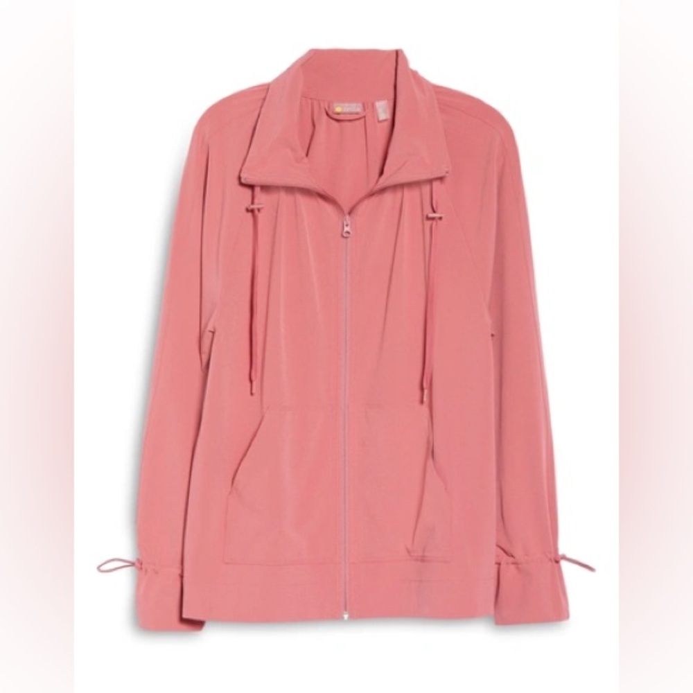 ZELLA Pink Zip-Up Jacket ❤️NWT❤️IN STORES❤️ - Picture 2 of 3
